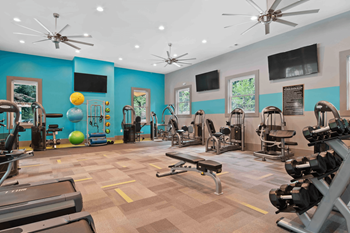 State of the art fitness center